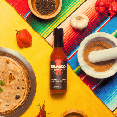 Ancho Masala Scorpion Reaper Hot Sauce